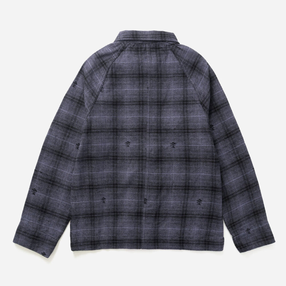 Service Works Thistle Plaid FOH Jacket - Black