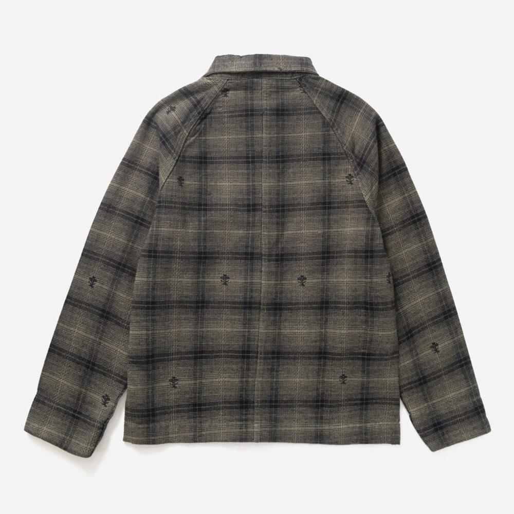 Service Works Thistle Plaid FOH Jacket - Olive