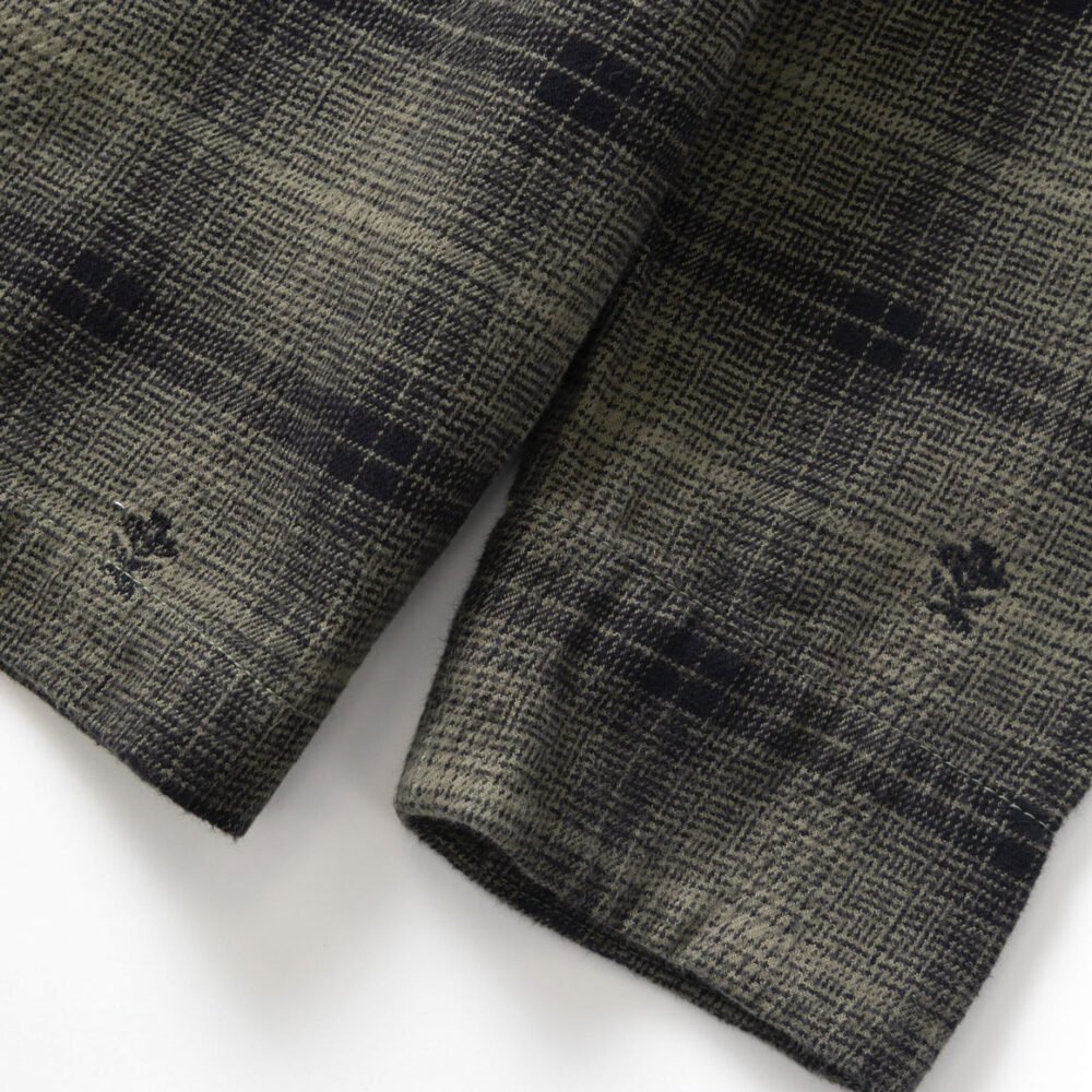 Service Works Thistle Plaid FOH Jacket - Olive