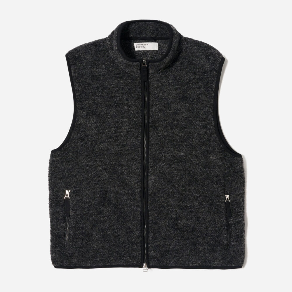 Universal Works Climbing Gilet - Black Universal Works Climbing Gilet - Black
