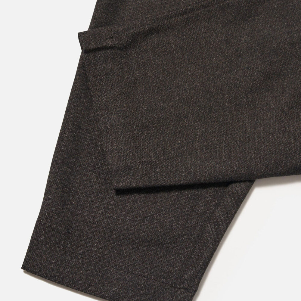 Universal Works Pleated Track Pant - Brown