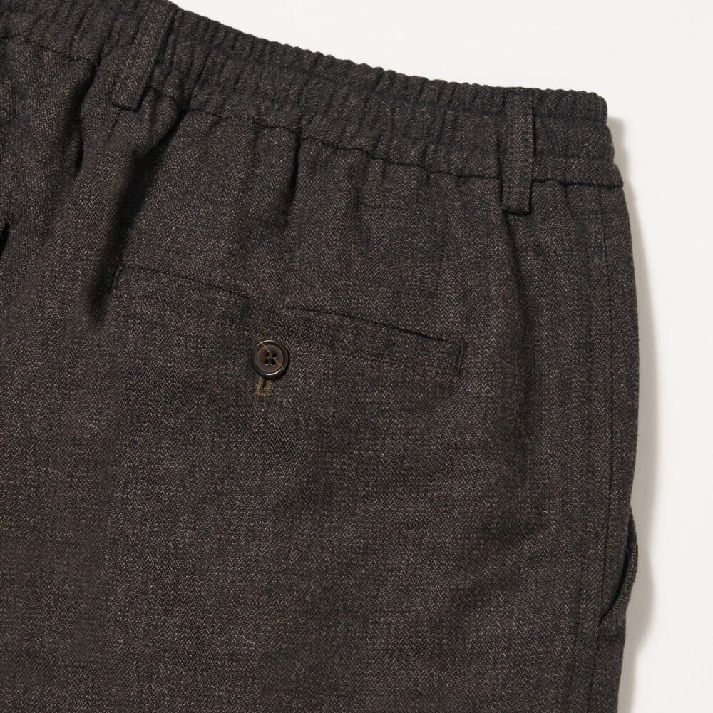 Universal Works Pleated Track Pant - Brown
