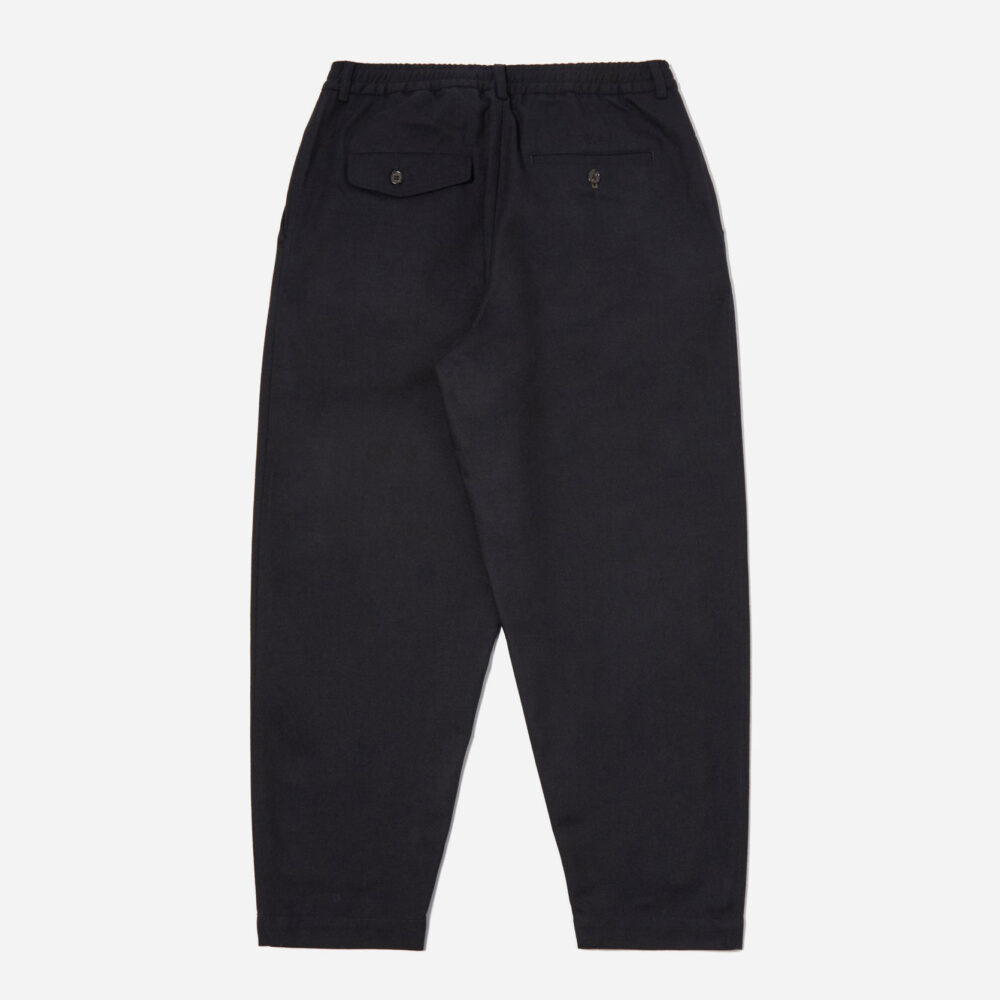 Universal Works Pleated Track Pant - Dark Navy