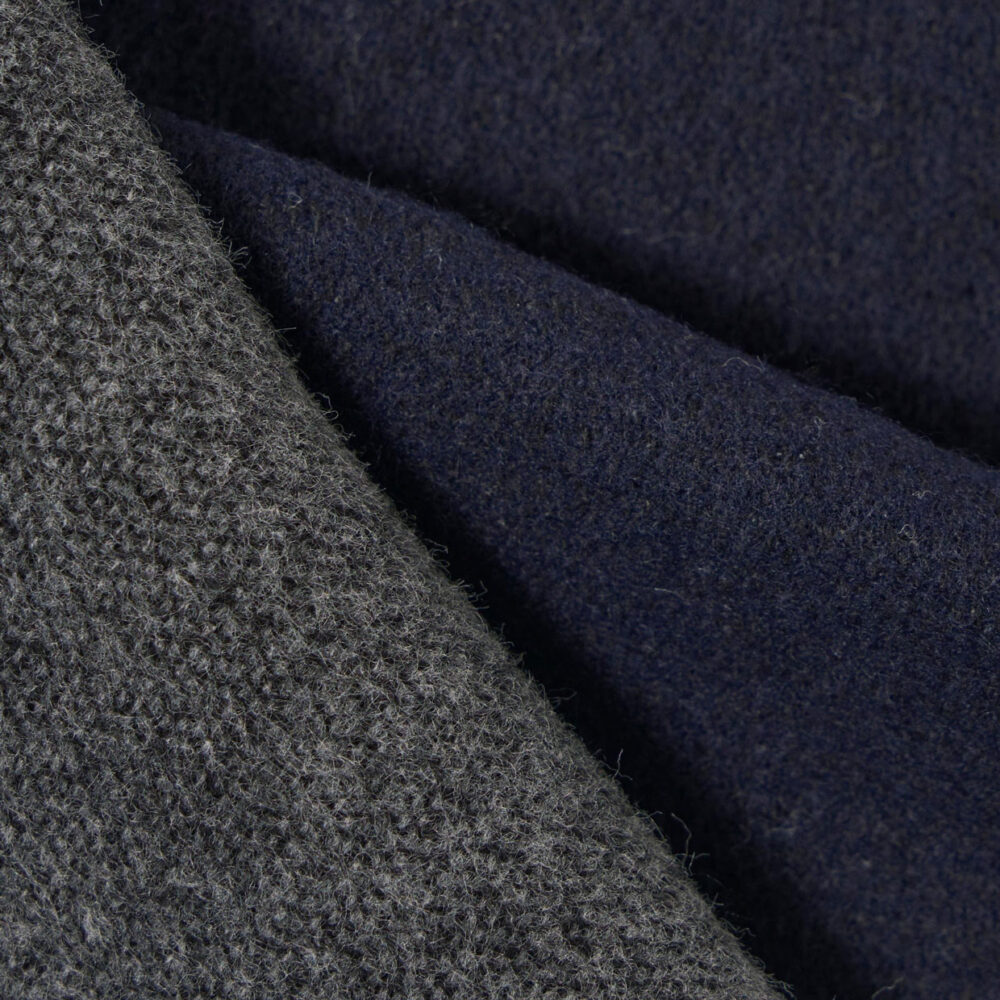Universal Works Scarf - Navy/Mid Grey