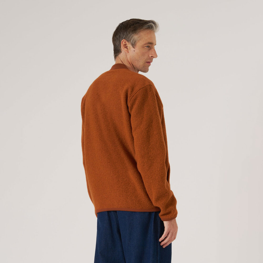 Universal Works Zip Bomber Jacket - Rust Universal Works Zip Bomber Jacket - Rust