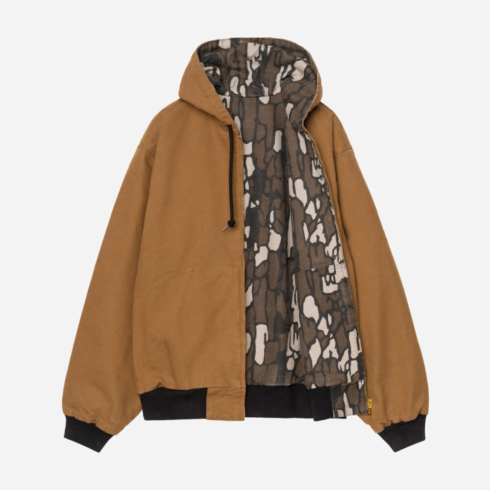 Carhartt WIP 50 Years Anniversary OG Active Jacket - Hamilton Brown Canvas/Camo Trebark