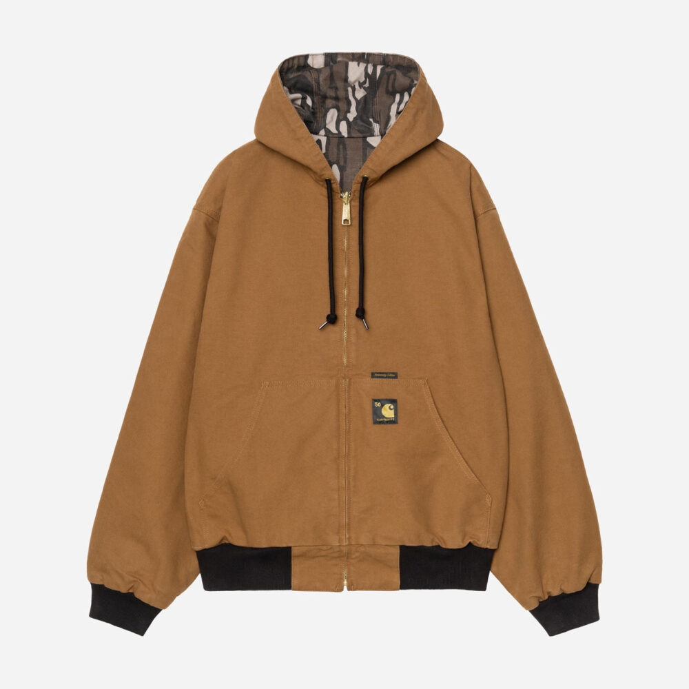 Carhartt WIP 50 Years Anniversary OG Active Jacket - Hamilton Brown Canvas/Camo Trebark