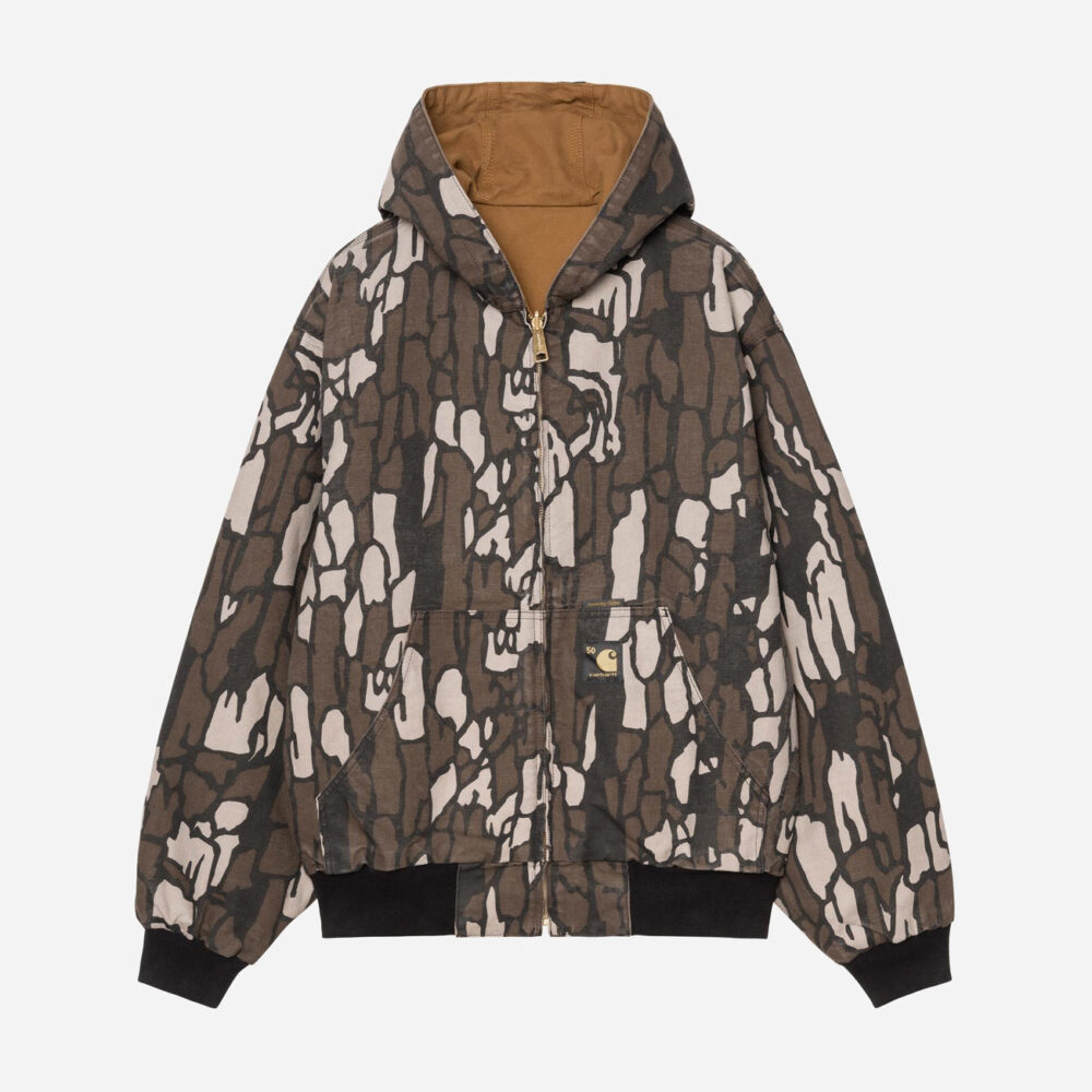 Carhartt WIP 50 Years Anniversary OG Active Jacket - Hamilton Brown Canvas/Camo Trebark