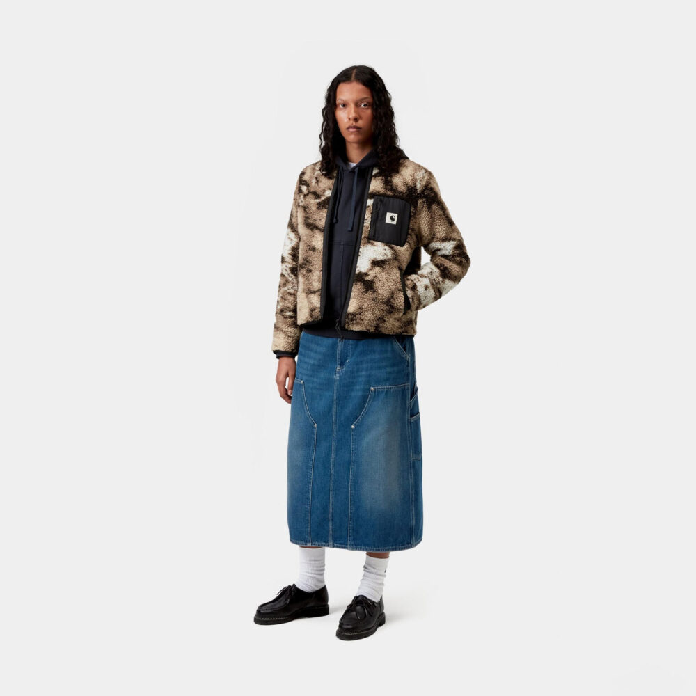 Carhartt WIP Women's Janet Fleece Liner - Wild Dog Jacquard/Black