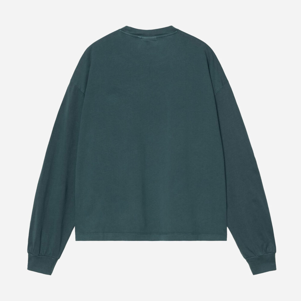 Carhartt WIP Women's Long Sleeve Nelson Tee - Deep Lagoon