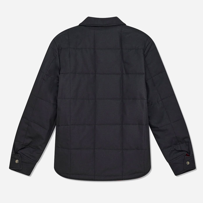 Deus Maxwell Waxed Overshirt - Black
