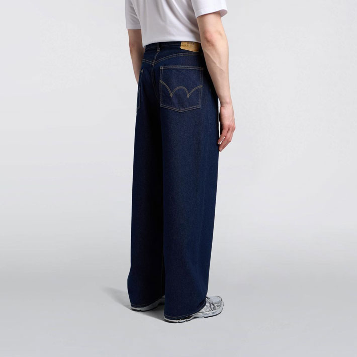 Edwin Wide Pant - Blue Rinsed Edwin Wide Pant - Blue Rinsed