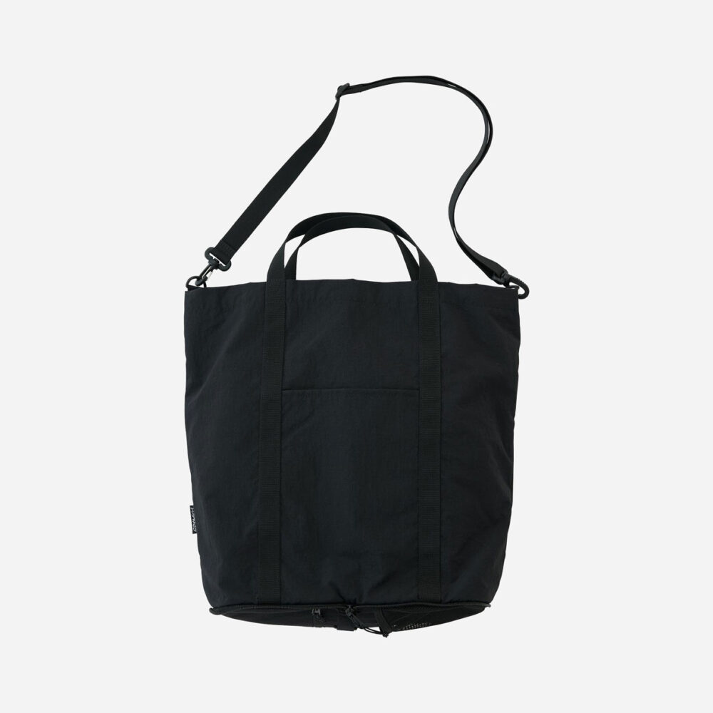 Gramicci Nylon Packable Tote - Black Gramicci Nylon Packable Tote - Black