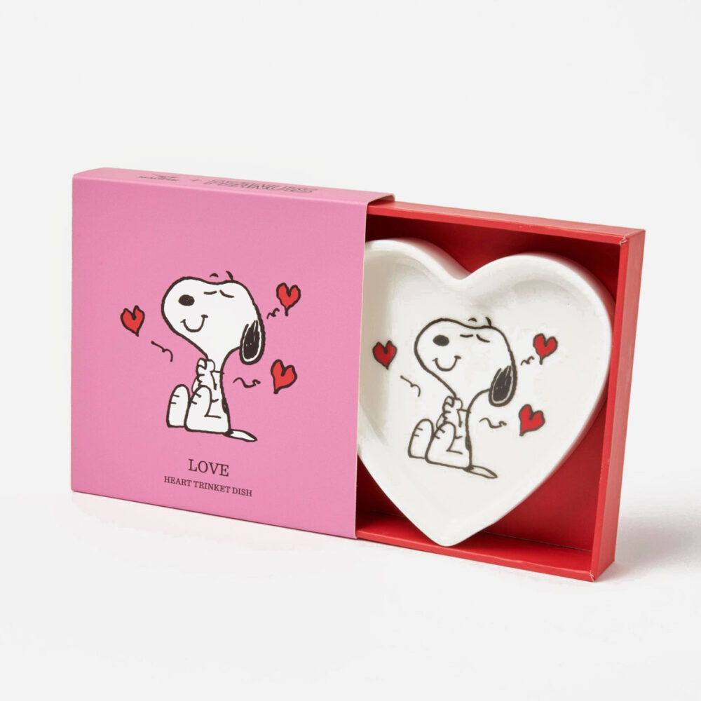 Magpie x Peanuts Heart Trinket Dish - Love