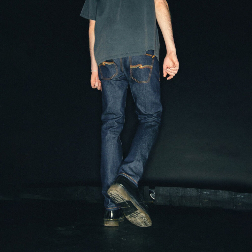 Nudie Solid Ollie Slim Fit Jean - Dry Sunburns Nudie Solid Ollie Slim Fit Jean - Dry Sunburns