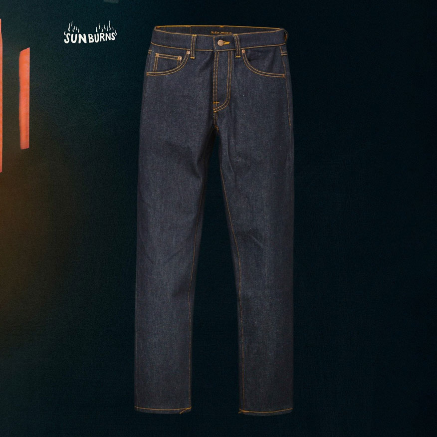Nudie Solid Ollie Slim Fit Jean - Dry Sunburns Nudie Solid Ollie Slim Fit Jean - Dry Sunburns