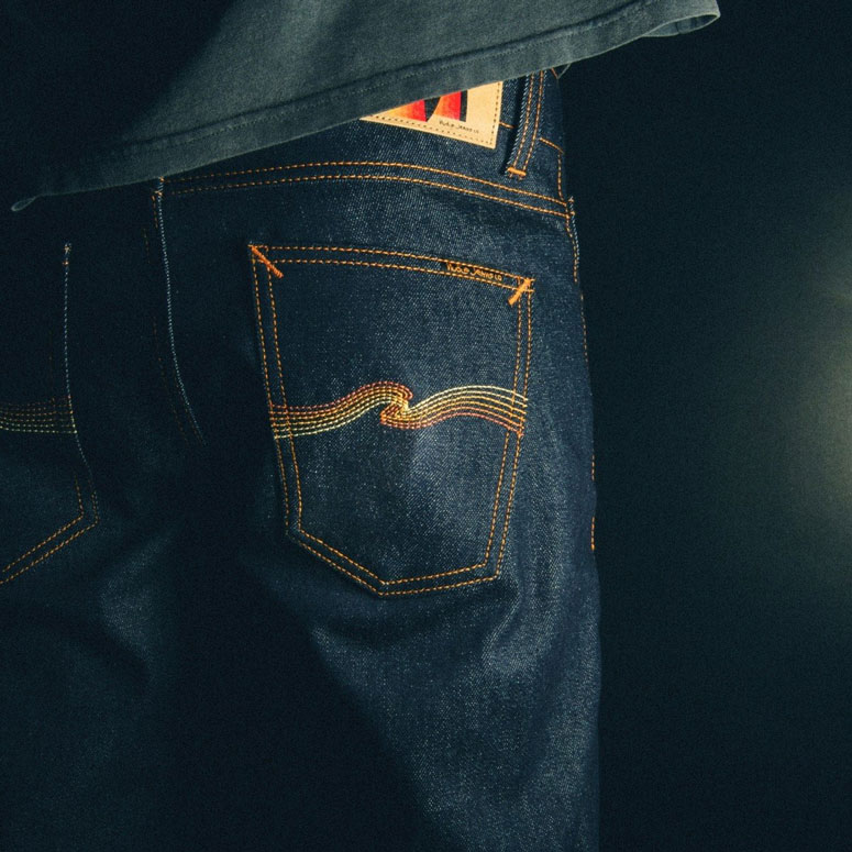 Nudie Solid Ollie Slim Fit Jean - Dry Sunburns Nudie Solid Ollie Slim Fit Jean - Dry Sunburns