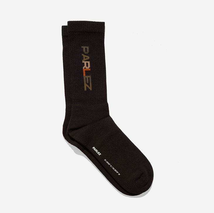 Parlez Obsideo Sock - Black Parlez Obsideo Sock - Black