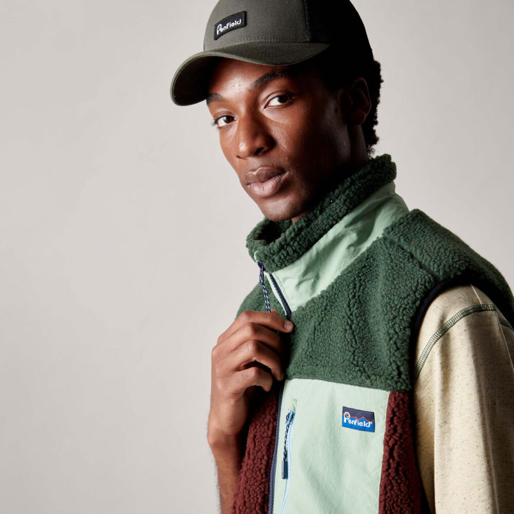 Penfield Mattawa Fleece Vest - Blue Indigo Penfield Mattawa Fleece Vest - Blue Indigo
