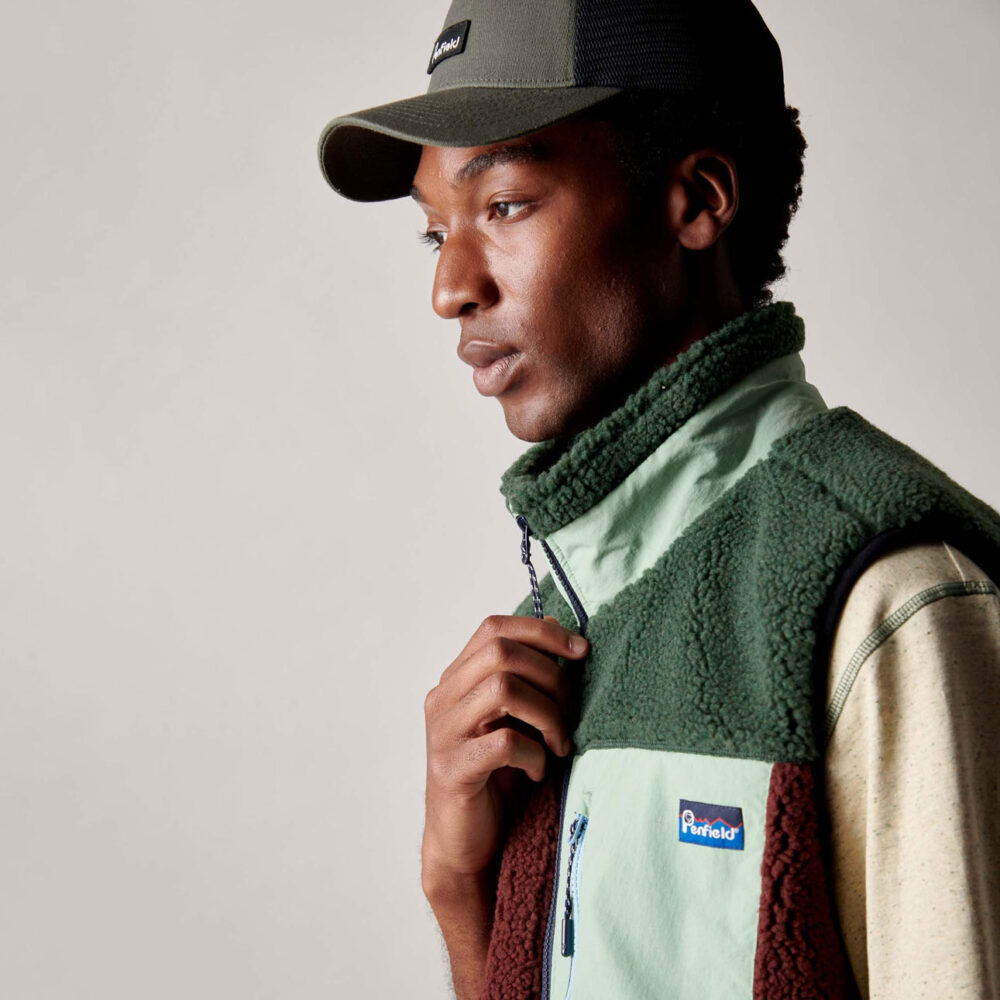 Penfield Mattawa Fleece Vest - Blue Indigo Penfield Mattawa Fleece Vest - Blue Indigo