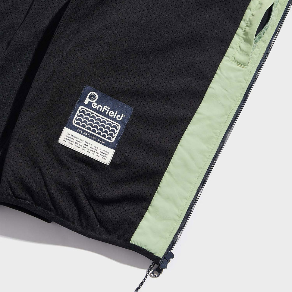 Penfield Mattawa Fleece Vest - Blue Indigo
