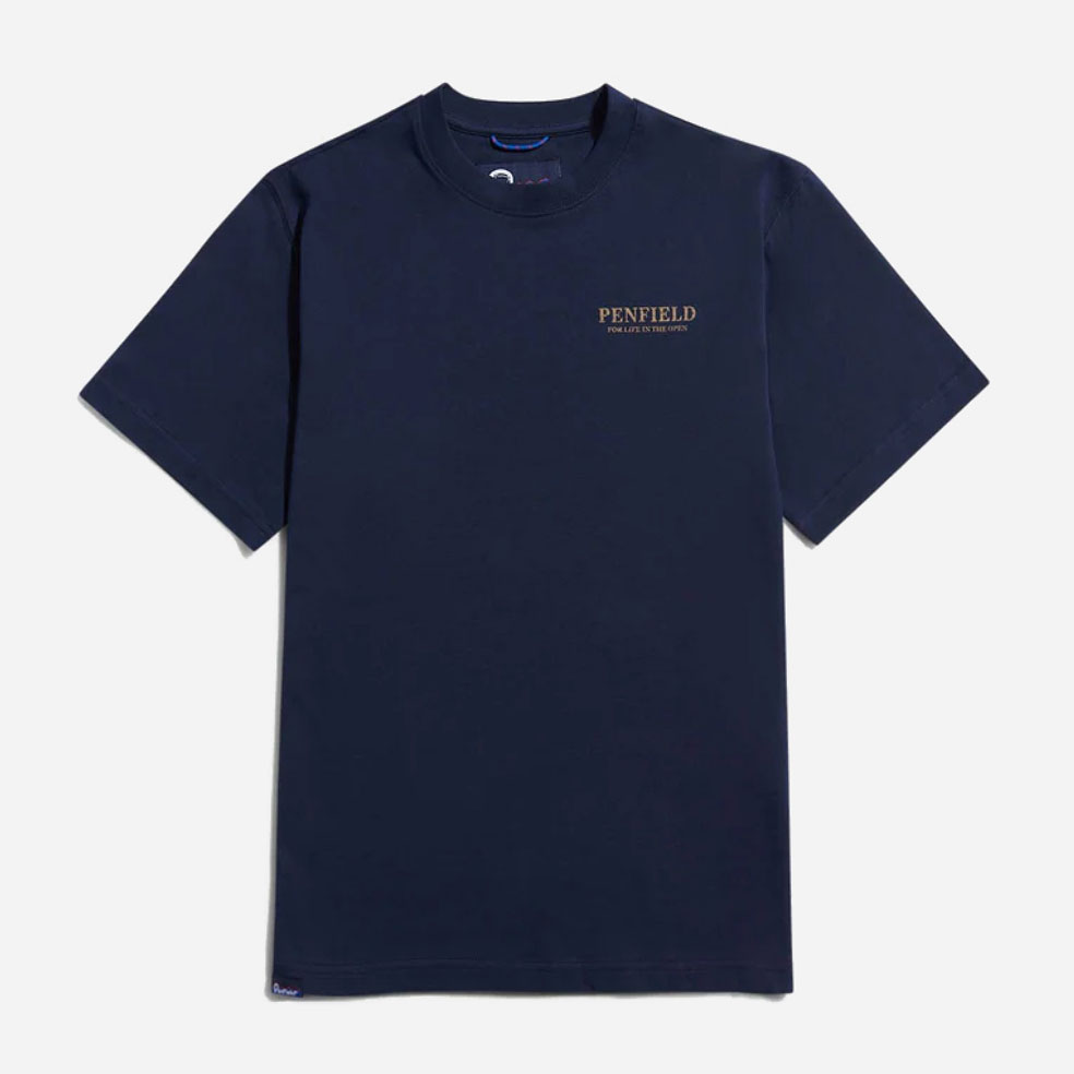 Penfield Wild Bear Tee - Navy Blazer