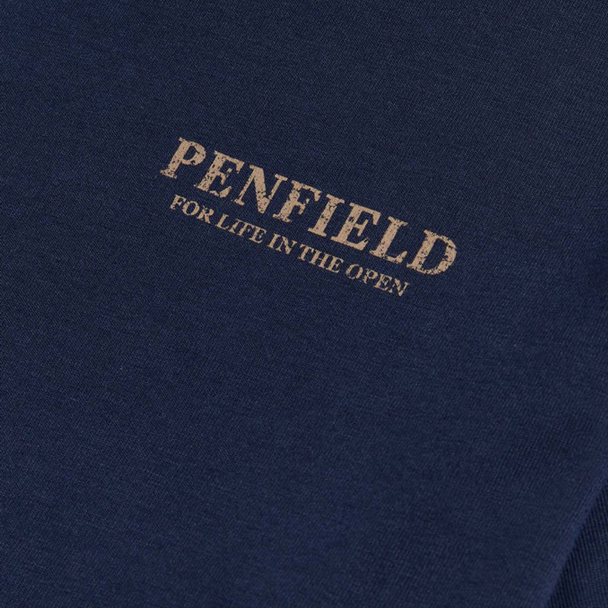 Penfield Wild Bear Tee - Navy Blazer