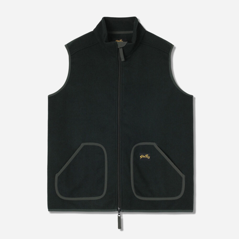 Stan Ray Wool Fleece Vest - Botanical Green