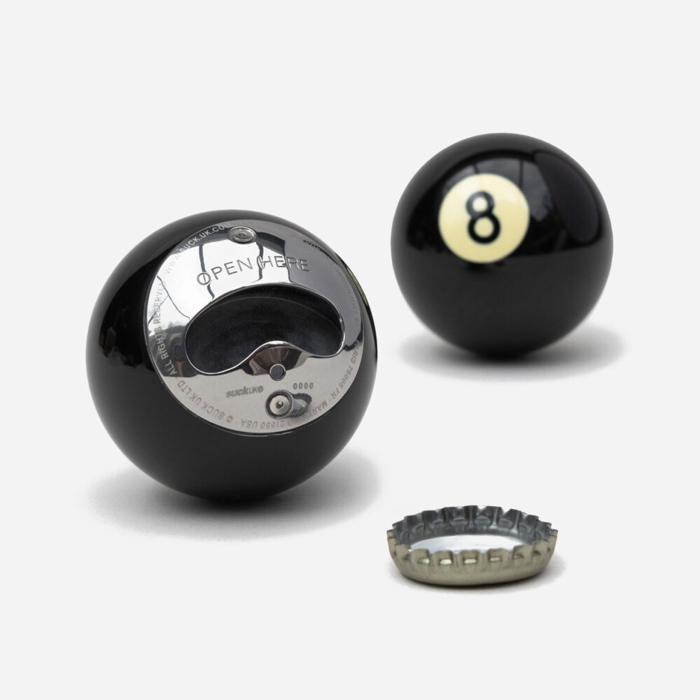 Suck UK 8 Ball Bottle Opener Xcvi Suck UK 8 Ball Bottle Opener Xcvi