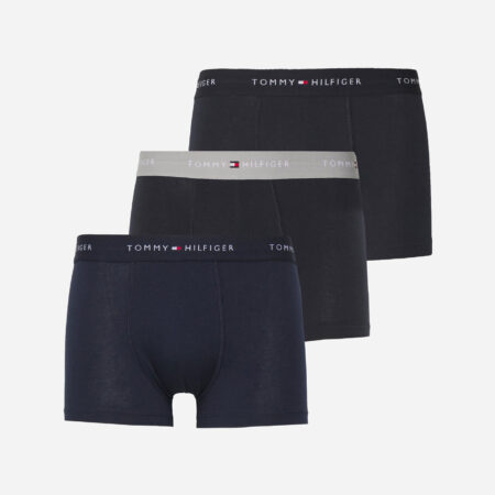 Tommy Hilfiger 3 Pack Trunk - Desert/Sky/Black/Grey/Heather Tommy Hilfiger 3 Pack Trunk - Desert/Sky/Black/Grey/Heather