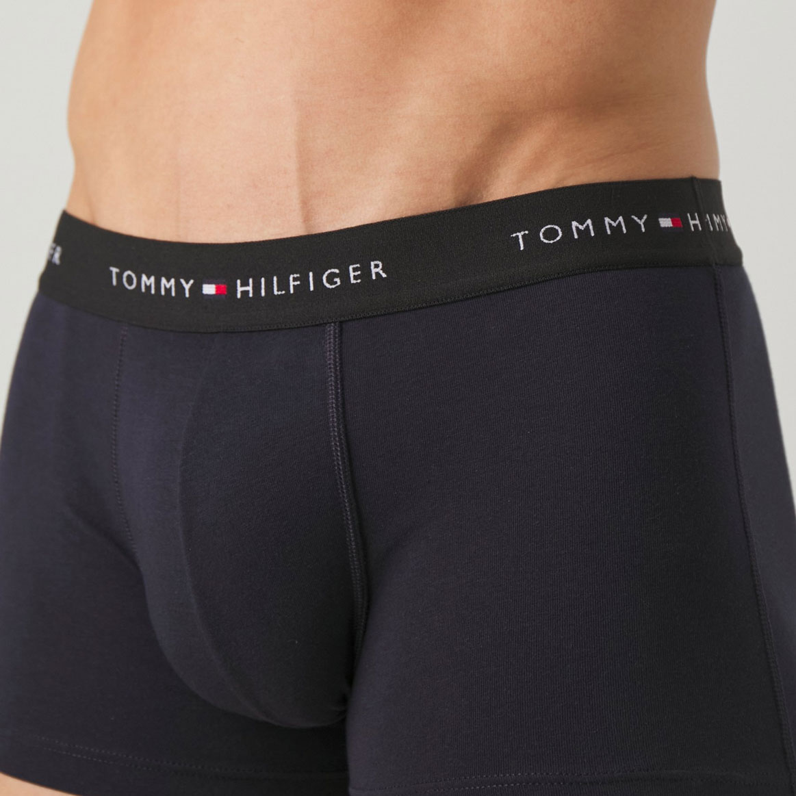 Tommy Hilfiger 3 Pack Trunk - Desert/Sky/Black/Grey/Heather
