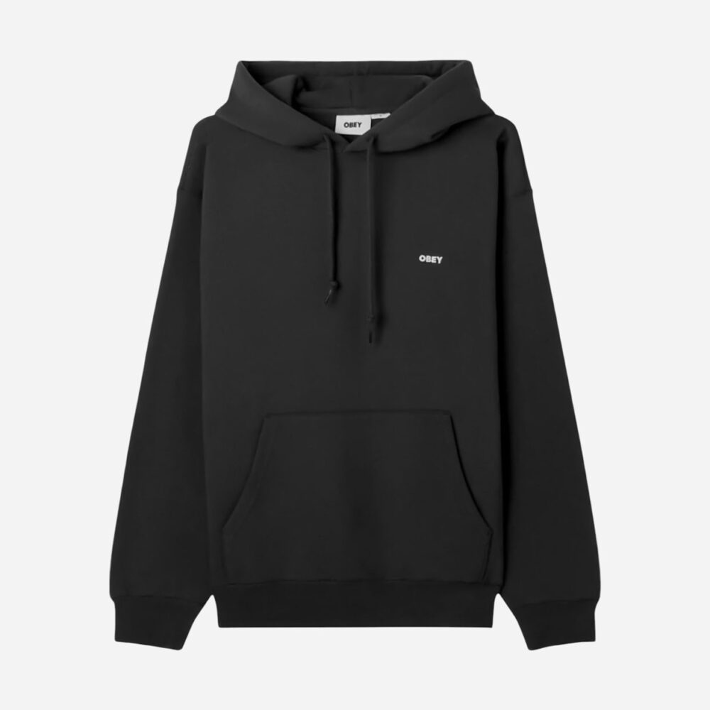 Obey Established Works Bold Hoodie II - Black