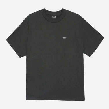 Obey Open Eyes Open Minds Open Tee - Vintage Black