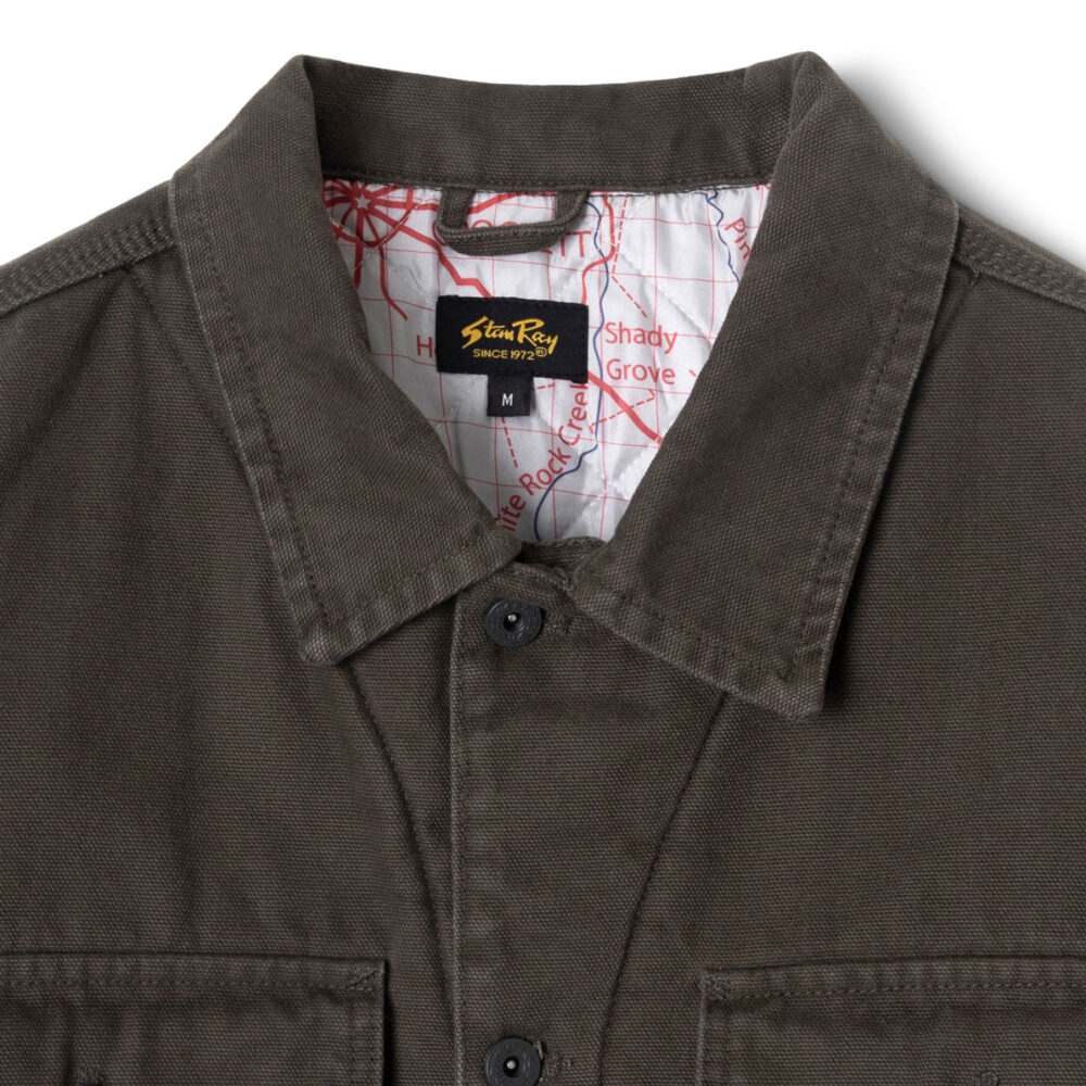Stan Ray Lined Trucker Jacket - Charcoal Duck