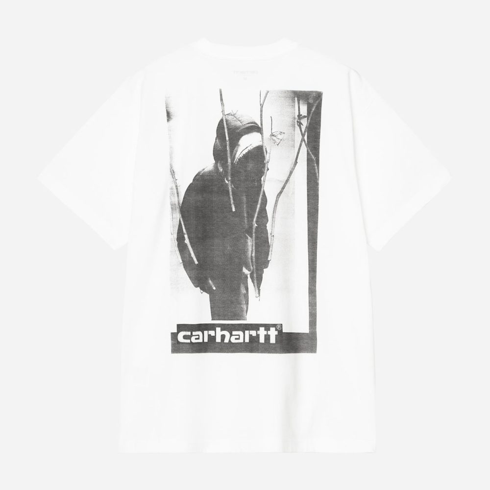 Carhartt WIP Archive Script Tee - White