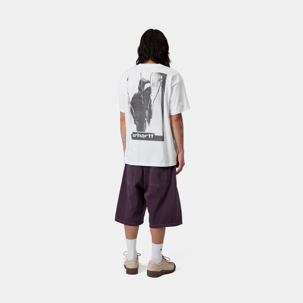 Carhartt WIP Archive Script Tee - White