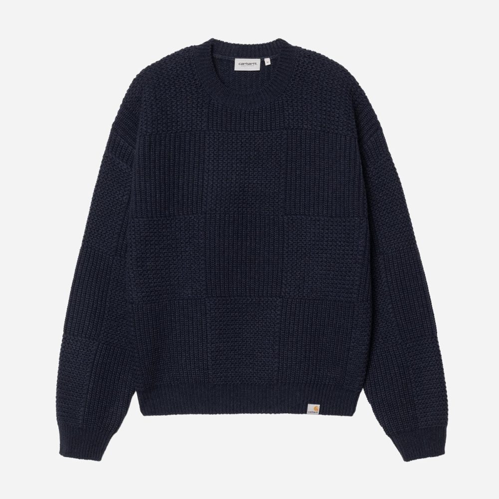 Carhartt WIP Bishop Knit - Dark Navy