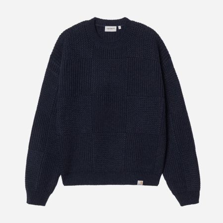 Carhartt WIP Bishop Knit - Dark Navy