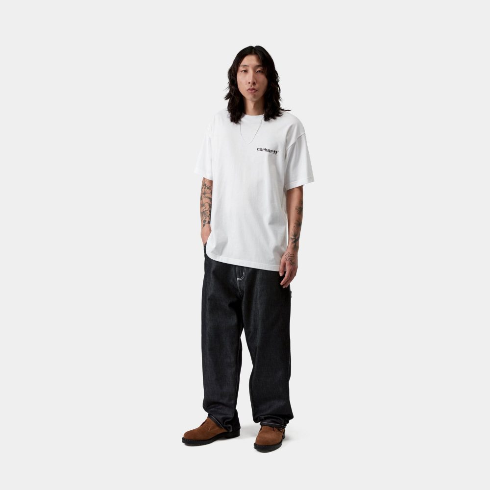 Carhartt WIP Caps Tee - White