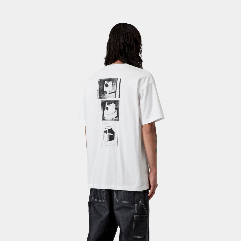 Carhartt WIP Caps Tee - White