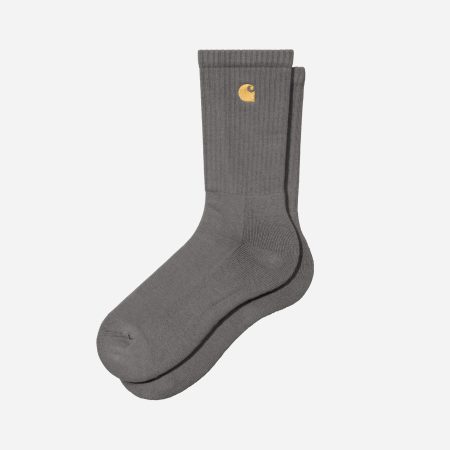 Carhartt WIP Chase Sock - Porphyry/Gold