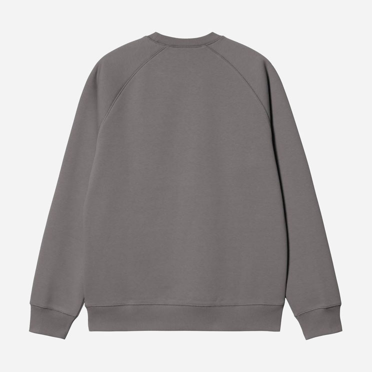 Carhartt WIP Chase Sweat - Porphyry/Gold