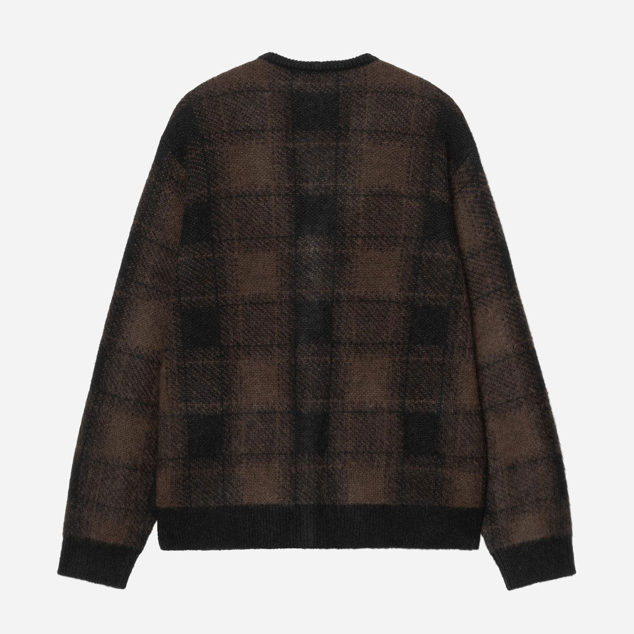 Carhartt WIP Everson Cardigan - Everson Jacquard/Black/Palisander