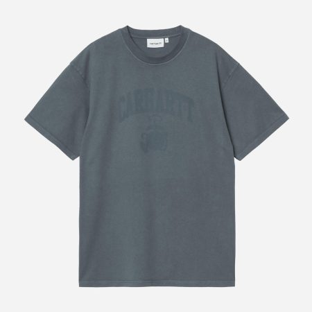Carhartt WIP Faded Pond Corps Tee - Deep Night/Heavy Stone Wash Carhartt WIP Faded Pond Corps Tee - Deep Night/Heavy Stone Wash