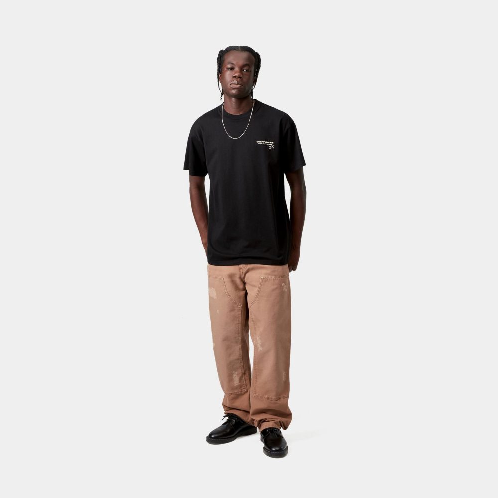 Carhartt WIP Garble Tee - Black