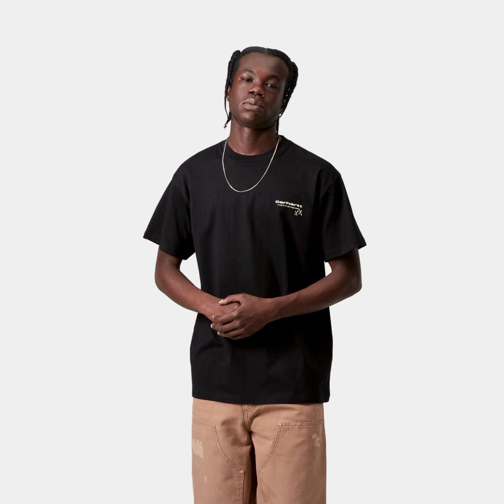 Carhartt WIP Garble Tee - Black Carhartt WIP Garble Tee - Black