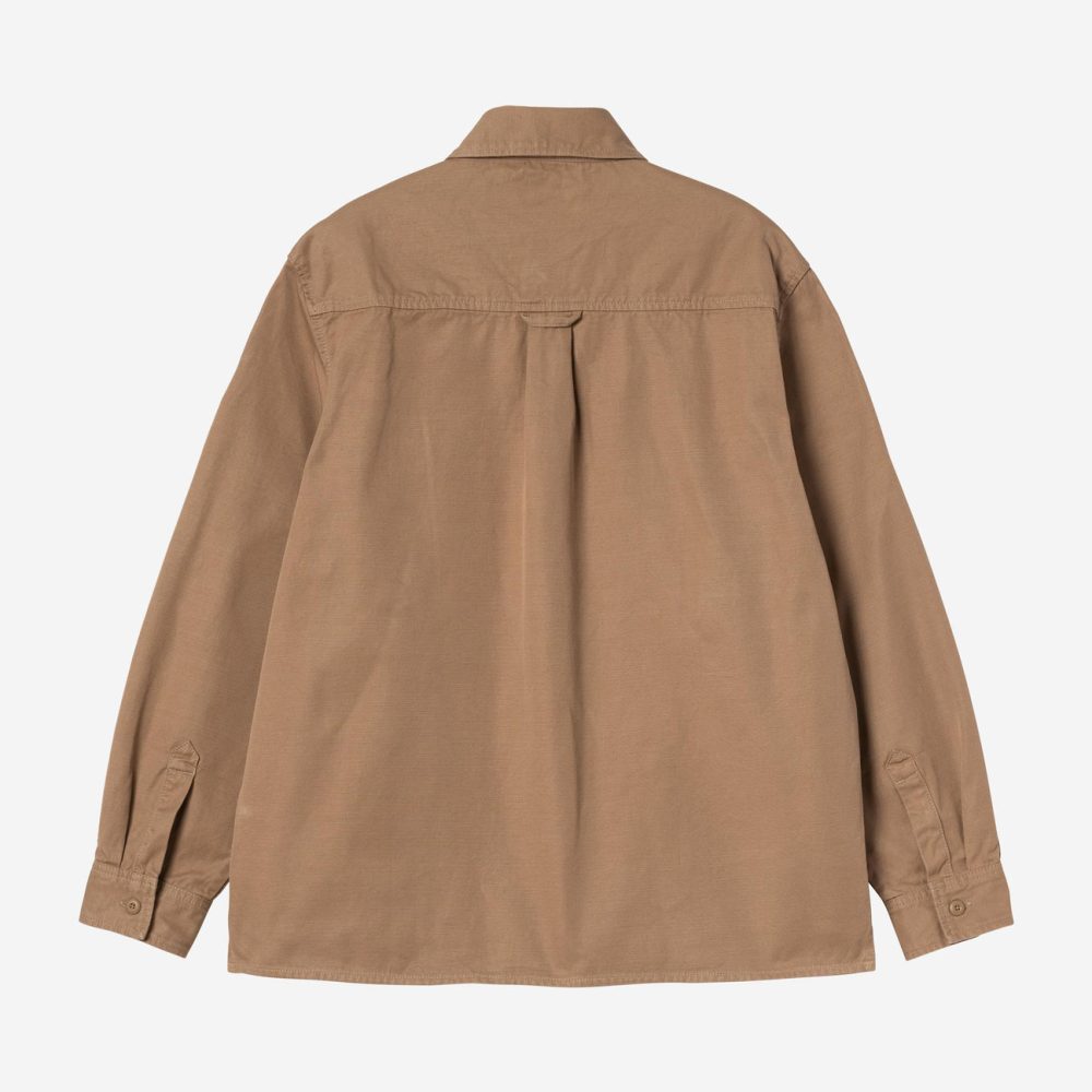 Carhartt WIP Kelly Shirt Jac - Peanut/Rinsed