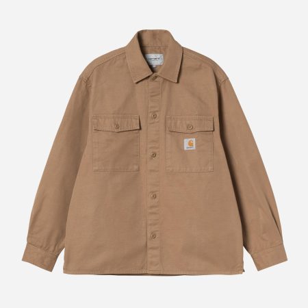 Carhartt WIP Kelly Shirt Jac - Peanut/Rinsed Carhartt WIP Kelly Shirt Jac - Peanut/Rinsed