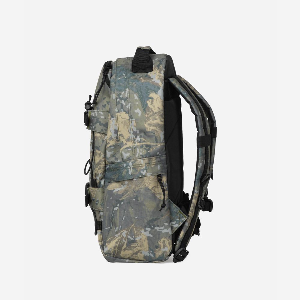 Carhartt WIP Kickflip Backpack - Camo Combi/Green | The Cream Store