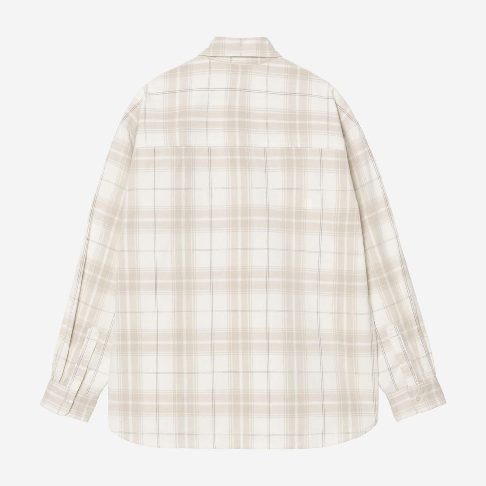 Carhartt WIP Long Sleeve Wilber Shirt - Wilber Check/Natural Carhartt WIP Long Sleeve Wilber Shirt - Wilber Check/Natural
